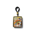 Hand-painted Tibetan miniature art pendant — Past & Future Lives (No. 01) — centered studio view