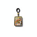 Hand-painted Tibetan miniature art pendant — Past & Future Lives (No. 01) — studio view